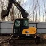 Secondhand Volvo EC80D Small Hydraulic Crawler Excavator in Stock on Sale