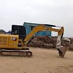 Used CAT 305E2 excavator mini excavator