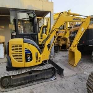Used Mini Excavator Komatsu PC55 Mini Digger for Sale