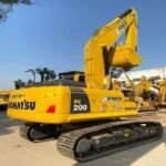 20ton Medium Used Crawler Excavator Original Japan Komatsu PC200 Excavators