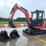 Original Japan Second-Hand Mini Excavator Kubota KX61-3