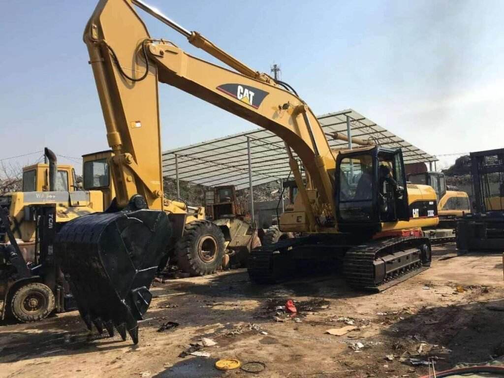 used caterpillar 330c excavator