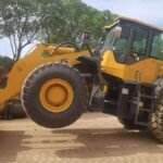 Construction Machinery Earthwork 2nd hand LG968V Wheel Loaders