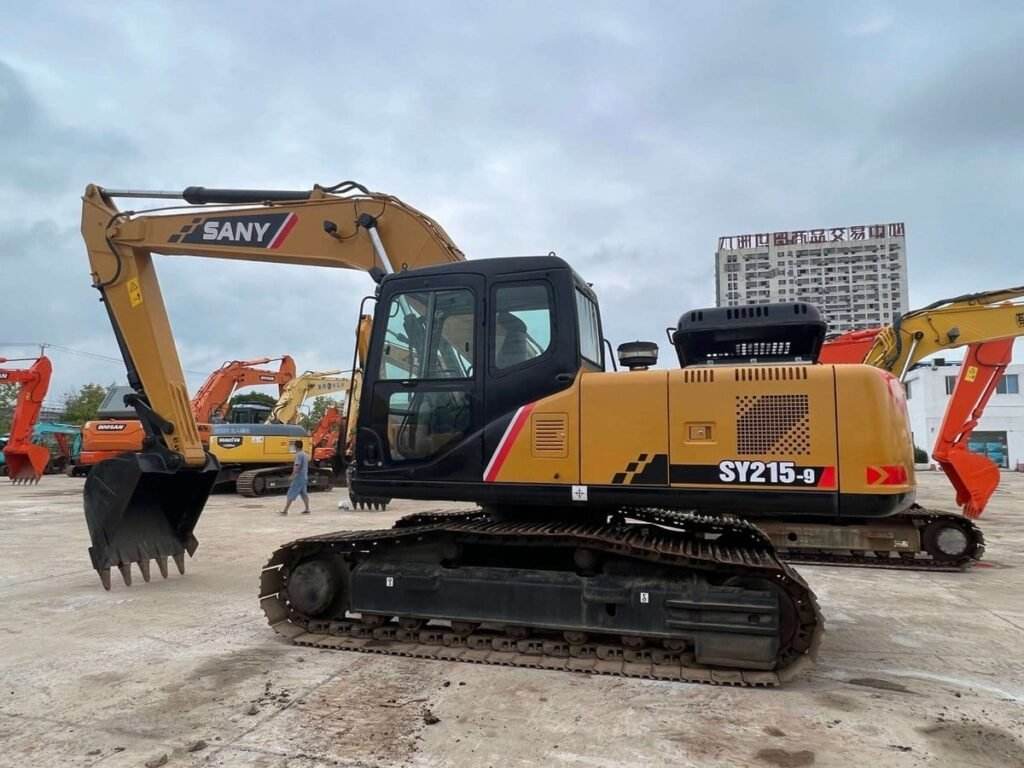 used sany excavator for sale