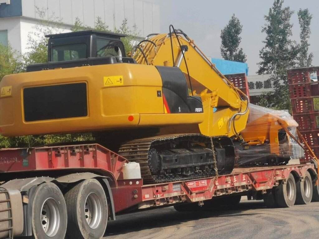 used construction machinery delivery 1 scaled