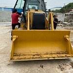 High quality used old backhoe loader for sale caterpillar 420F