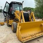 High quality used old backhoe loader for sale caterpillar 420F