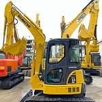 Used Mini Excavator Komatsu PC55 Mini Digger for Sale