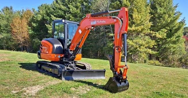Kubota excavators models