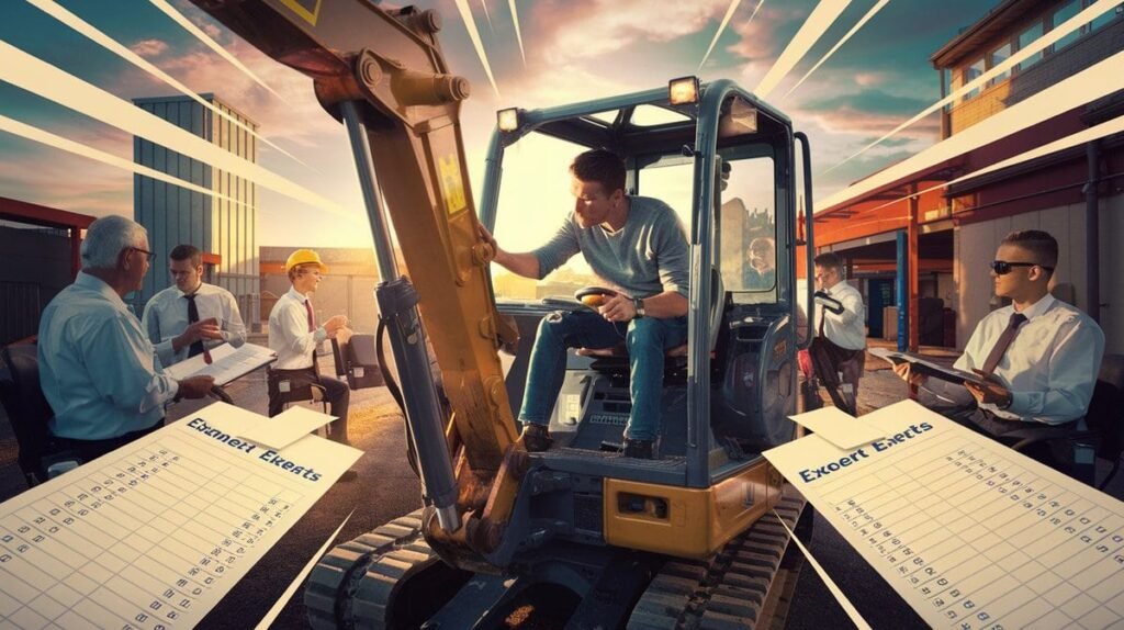 Excavator Licence Guide: What You Need to Know Before Buying Excavating Equipment? 8 A focused man operating an excavator intensely pr 1737094816514
