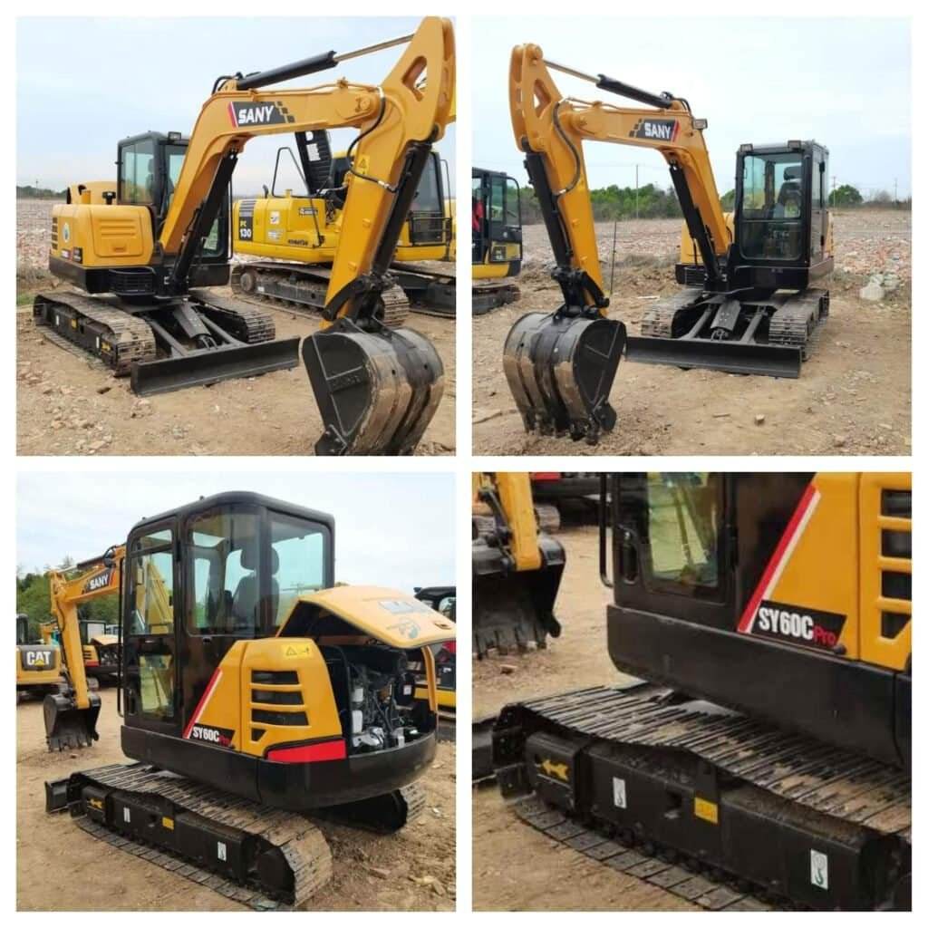 Sany Sy60C China Original Used Sany Excavator For Sale 1 Sany SY60C