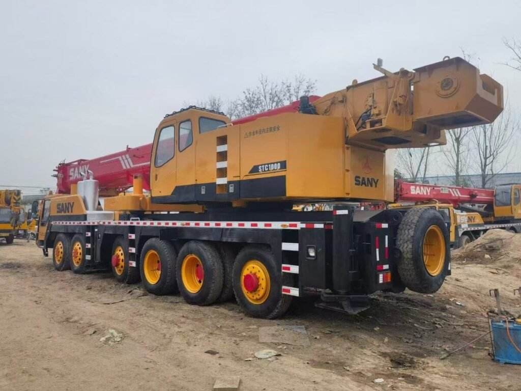 sany crane 100 ton