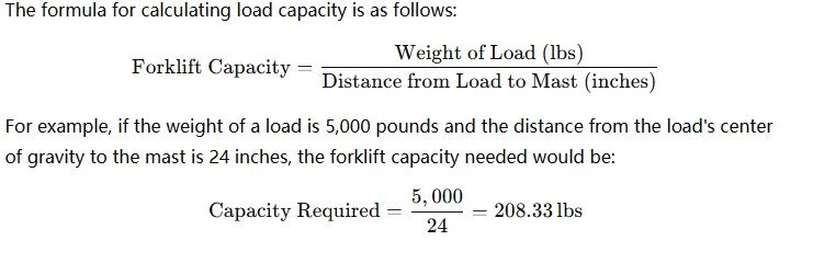 Forklift Capacity: How To Choose The Right Forklift Capacity For Your Business? 7 微信截图 20250109145824