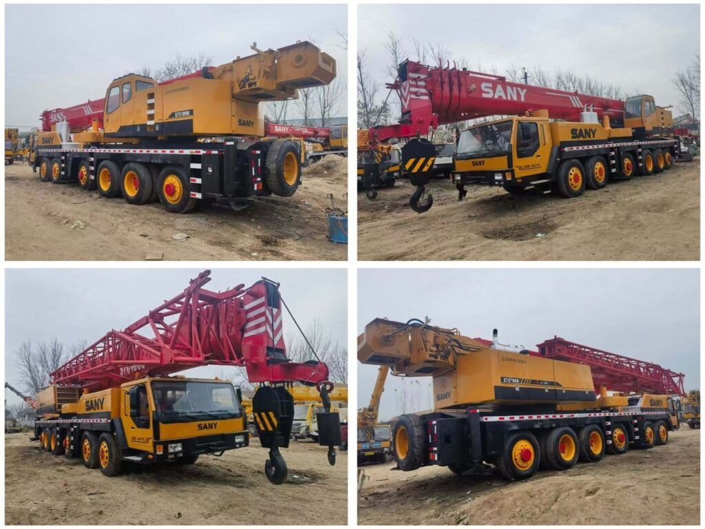 Sany Crane 100 Ton With High Performance For Sale 1 sany crane 100 ton