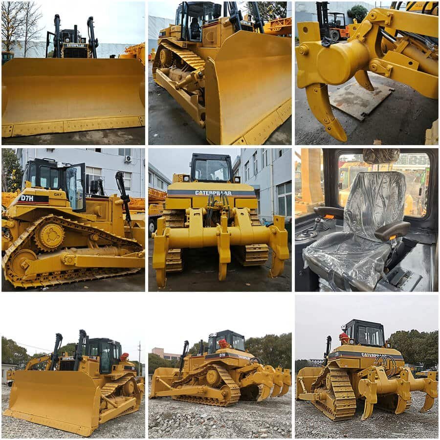 Used Bulldozer Caterpillar CAT D7R For Sale With Good Condition 1 CAT D7R Dozer For Sale Used Bulldozer Caterpillar D7 D7H Good Condition